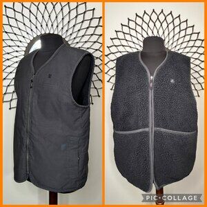 Roark Jackets & Coats Jamie Thomas Reversible Vest Dark Grey/Black Size Large